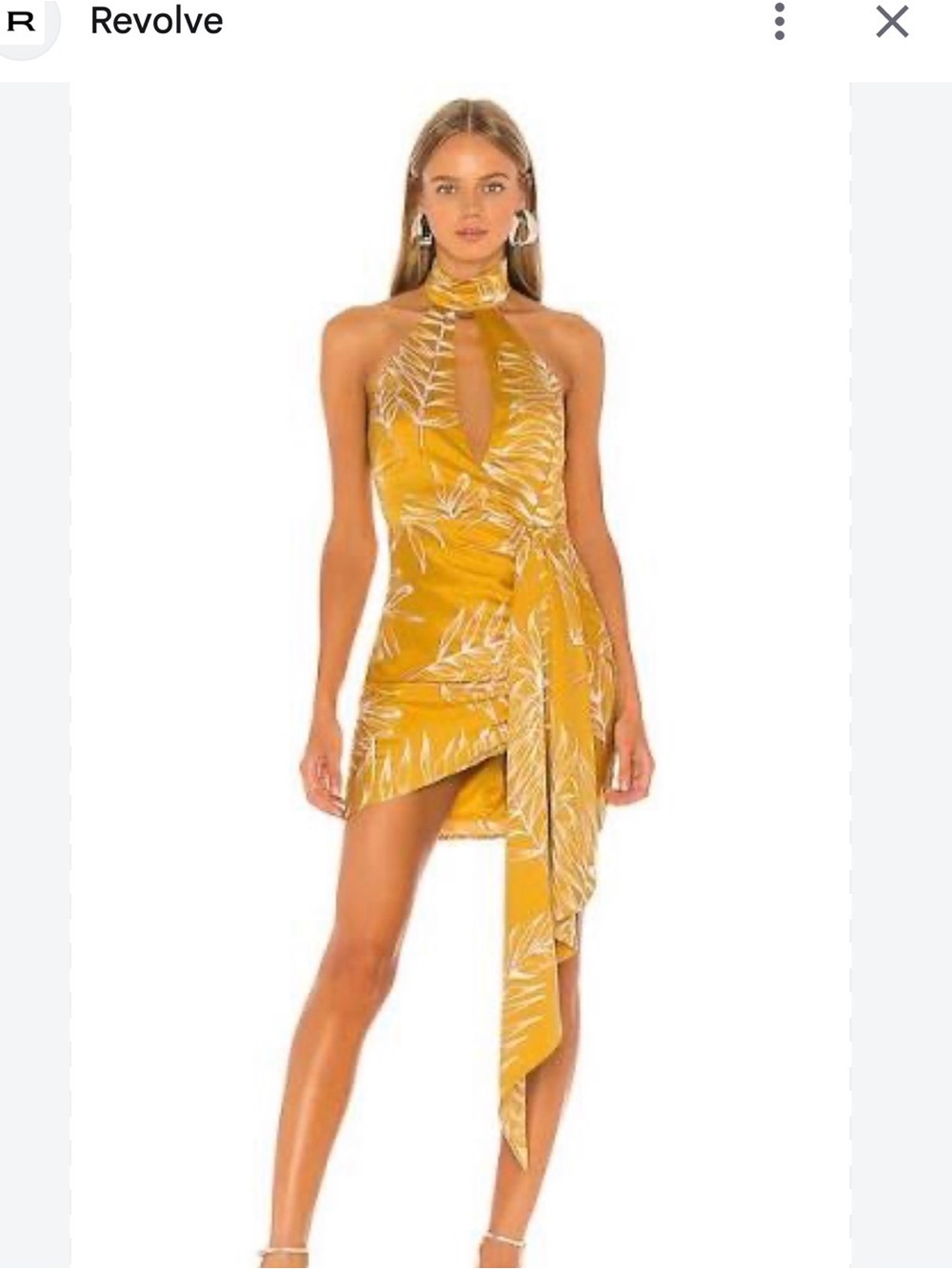 NWOT Camila Coelho Revolve Antonia Mini Dress